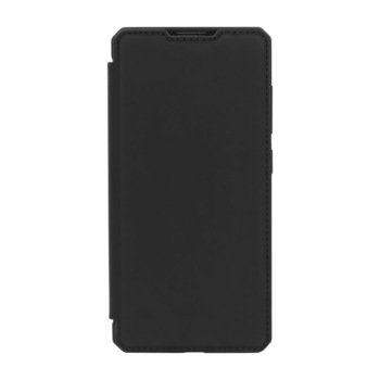 Husa Carte Dux Ducis Skin X pentru Samsung Galaxy A32 5G, Antisoc, Negru