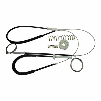 Kit reparatie macara electrica geam usa auto Audi TT Mk1 8N Coupe Roadster 1998-2006 - Cabluri cu rola stanga fata Kit reparatie macara electrica geam usa auto Audi TT Mk1 8N Coupe Roadster 1998-2006 - Cabluri cu rola stanga fata