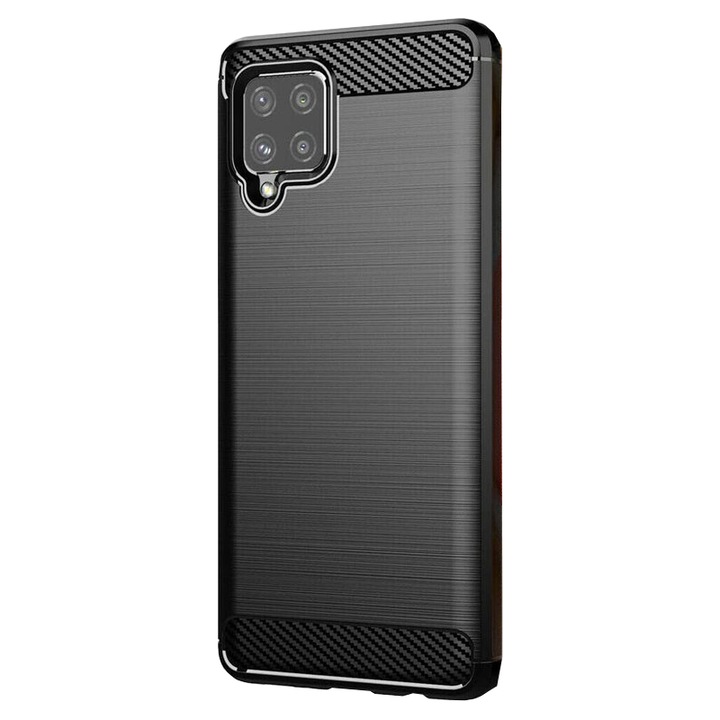 Husa pentru Samsung Galaxy A42 5G TPU Carbon - Negru