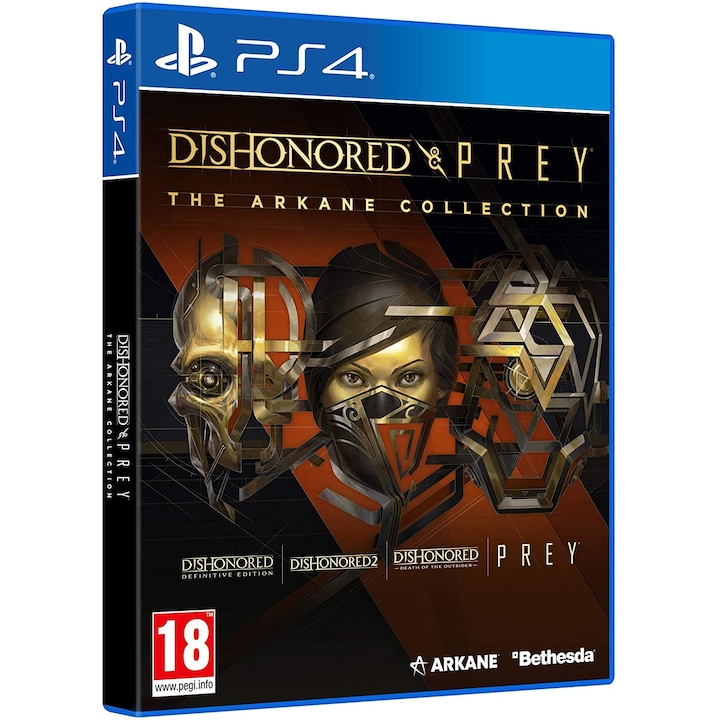 Bethesda Softworks Dishonored and Prey: The Arkane Collection játék, PlayStation 4-hez