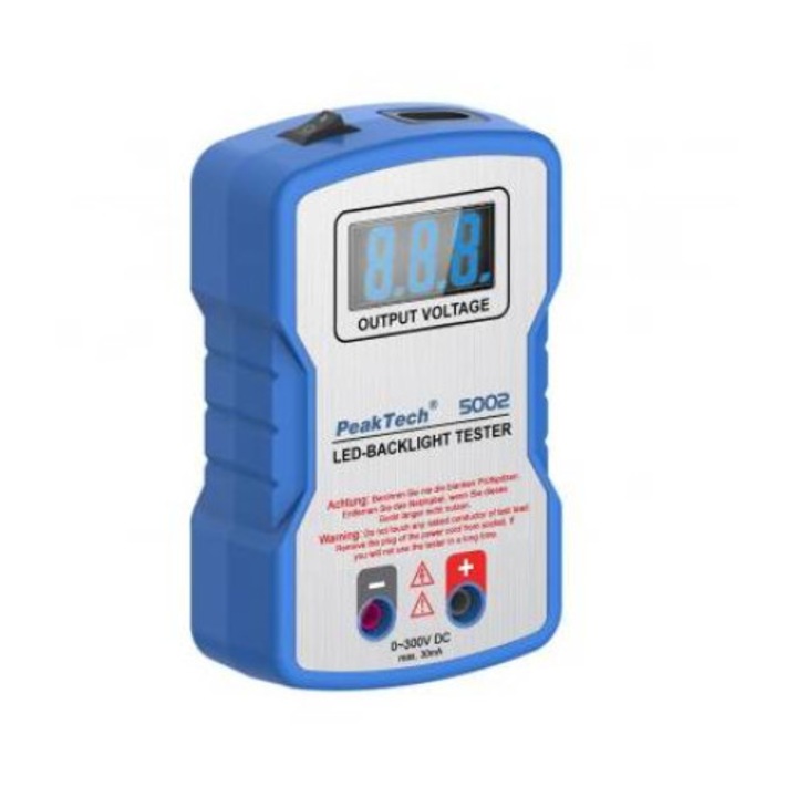 Peaktech P5002 LED teszter