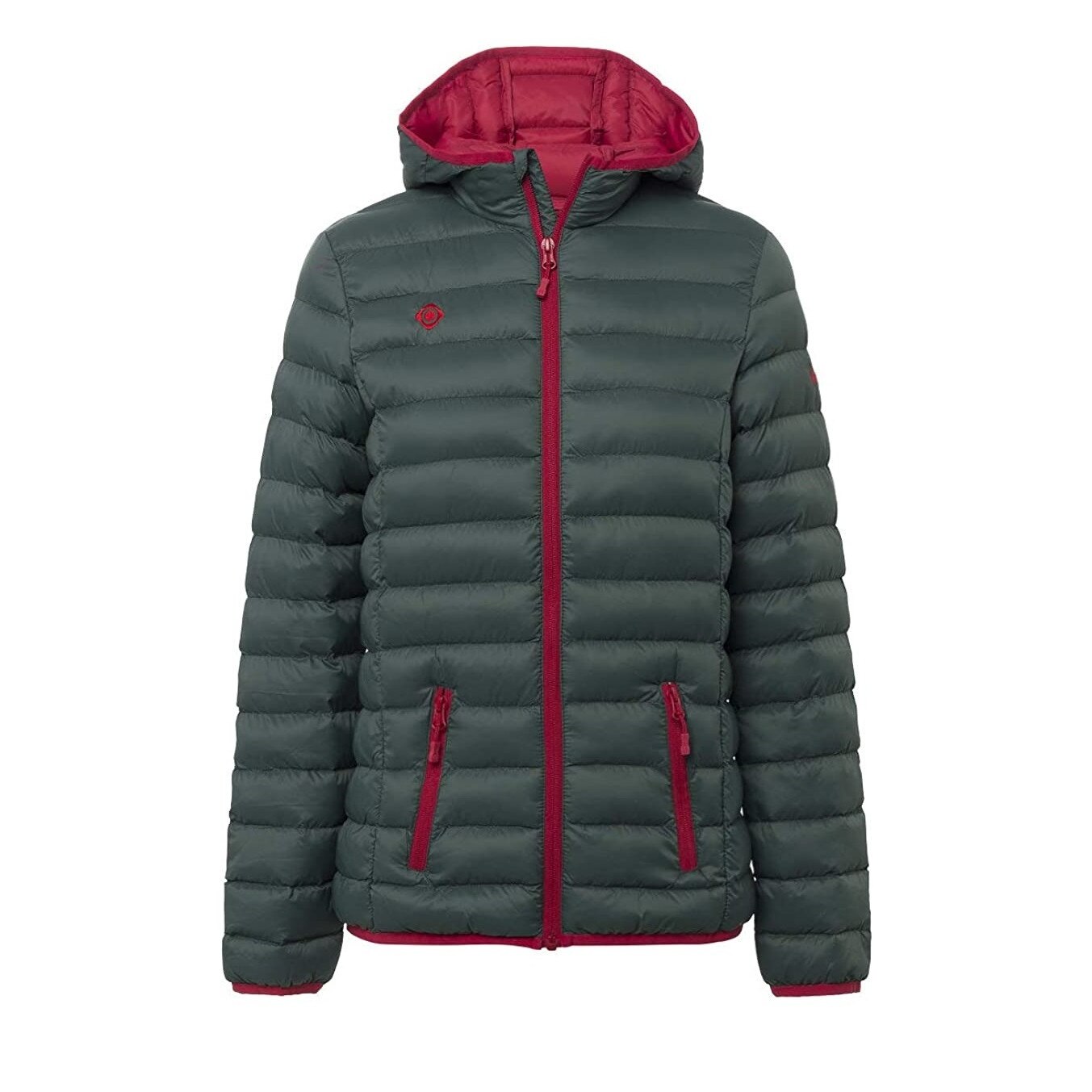 Jacheta, Izas, Verde/Rosu, XS