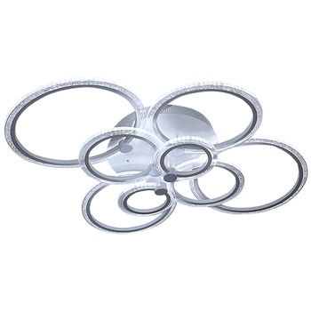Lustra LED Circle Design Carcasa Negru cu Telecomanda intensitate reglabila 8857/8BK Lustra LED Circle Design Carcasa Negru cu Telecomanda intensitate reglabila 8857/8BK