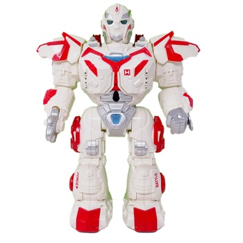 Robot Inteligent Rocket Man, Programabil din Telecomanda, Canta, Danseaza ,Lumini LED Robot Inteligent Rocket Man, Programabil din Telecomanda, Canta, Danseaza ,Lumini LED