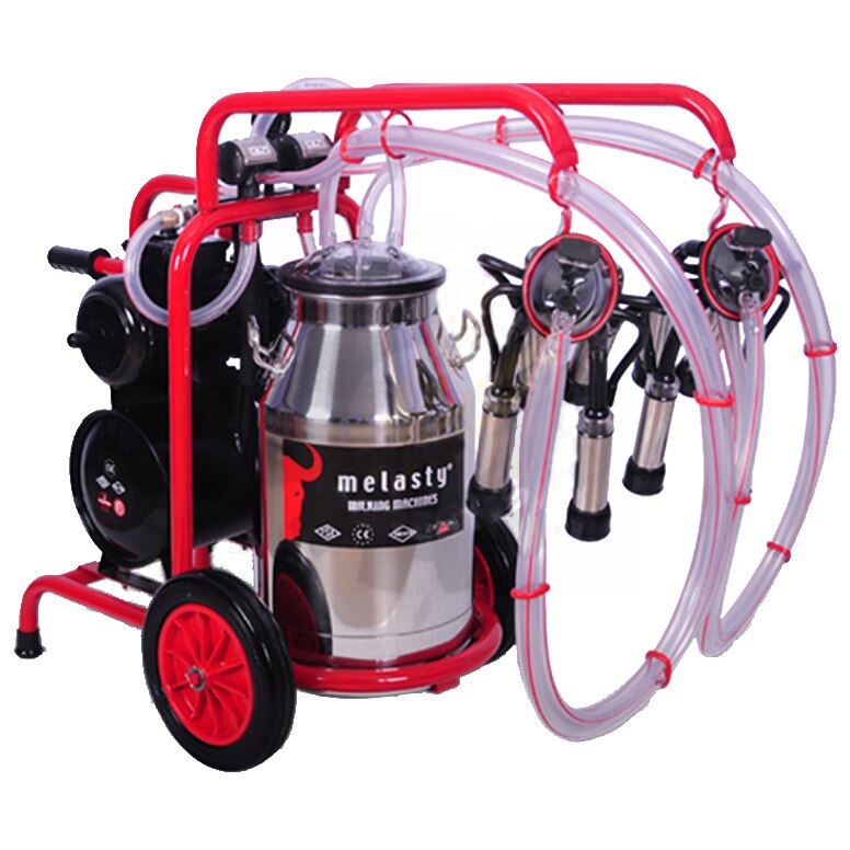 Aparat compact de muls vaci TK 2 PK economic cu 2 posturi de Inox