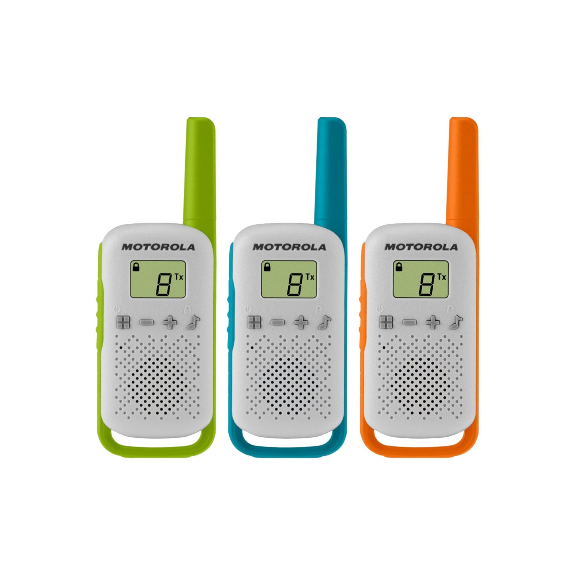 Set trei statii radio Motorola T42 WALKIE TALKIE TRIPLE PACK