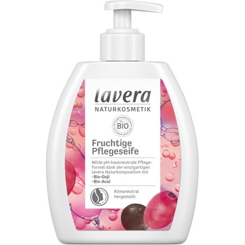 Sapun lichid bio Fruty cu Goji si Acai, Lavera, 250 ml Sapun lichid bio Fruty cu Goji si Acai, Lavera, 250 ml