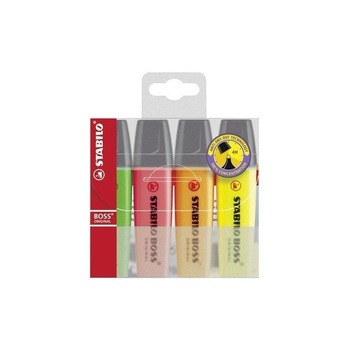 Set textmarkere Stabilo BOSS ORIGINAL, 4 buc/set Set textmarkere Stabilo BOSS ORIGINAL, 4 buc/set
