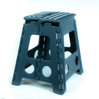 scaun pliabil tip taburet treapta inaltator pentru aer liber gradina bucatarie baie camping si pescuit sau pentru copii gri petrol inaltime 39 cm imagen 53_0_
0