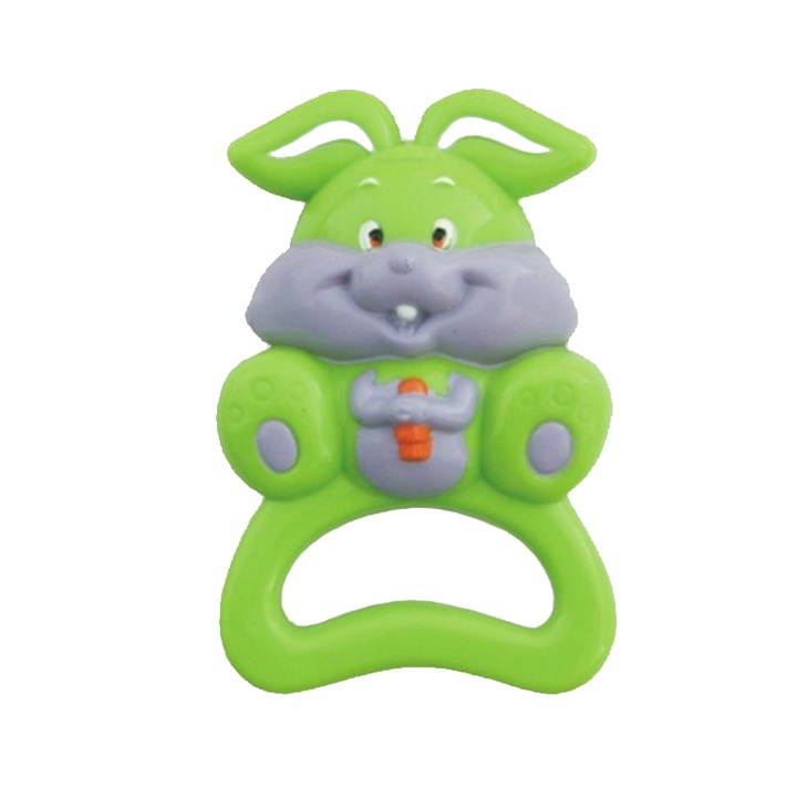 BabyMix csörgős játék 851356, zöld