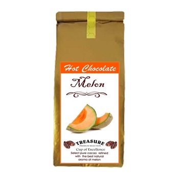 Ciocolata calda cu aroma de Pepene Galben,200 g ,Treasure Ciocolata calda cu aroma de Pepene Galben,200 g ,Treasure