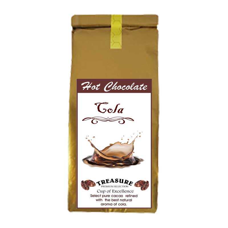 Ciocolata calda cu aroma de Cola,200 g ,Treasure