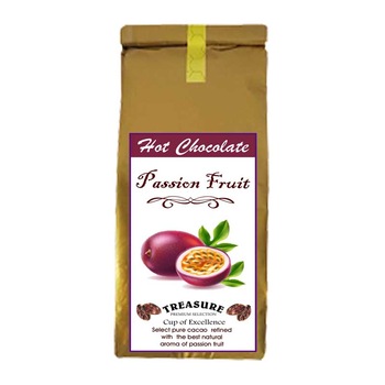 Ciocolata calda cu aroma de Fructul Pasiunii,200 g ,Treasure Ciocolata calda cu aroma de Fructul Pasiunii,200 g ,Treasure