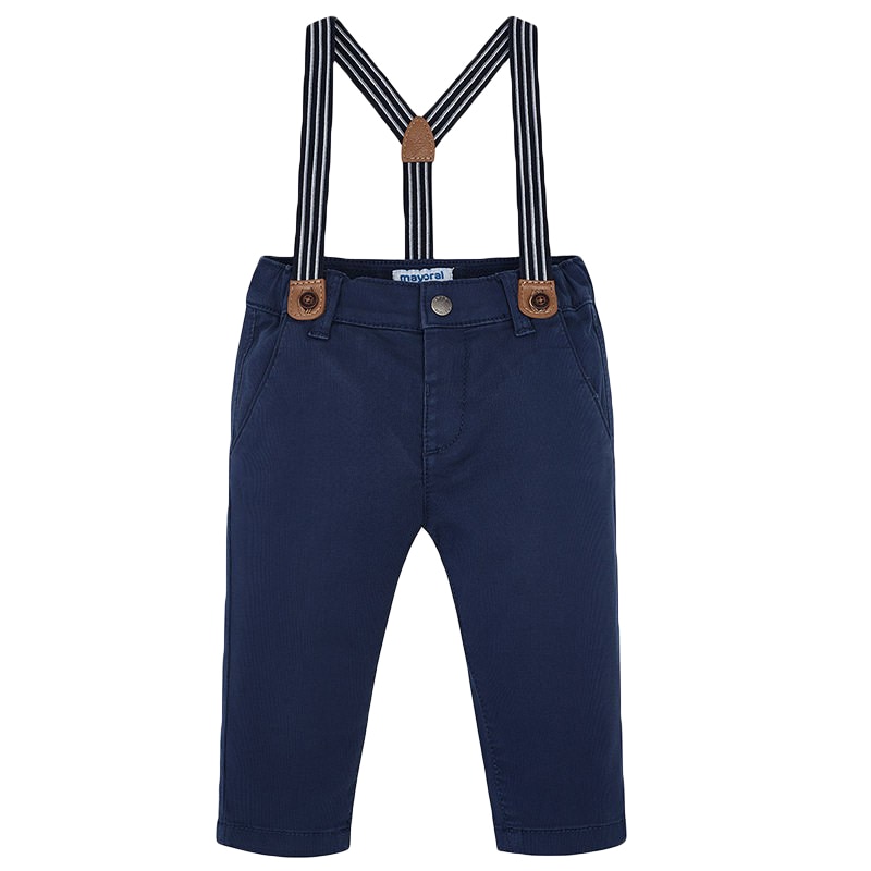 Pantaloni lungi, Mayoral, baieti, bleumarin, 12 luni