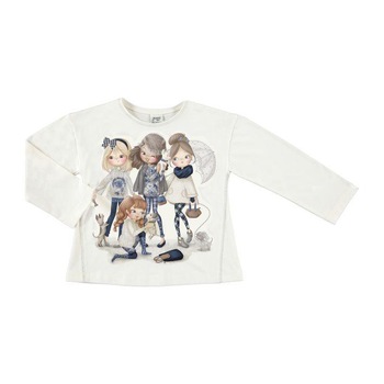 Bluza, Mayoral, casual, fete, alb, 3 ani Bluza, Mayoral, casual, fete, alb, 3 ani