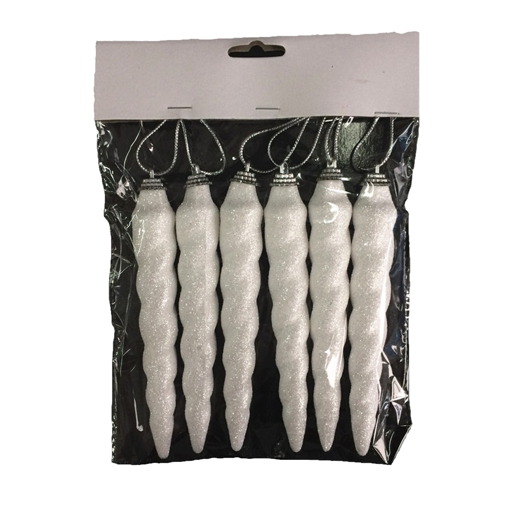 Set 6 turturi de gheata 15 cm