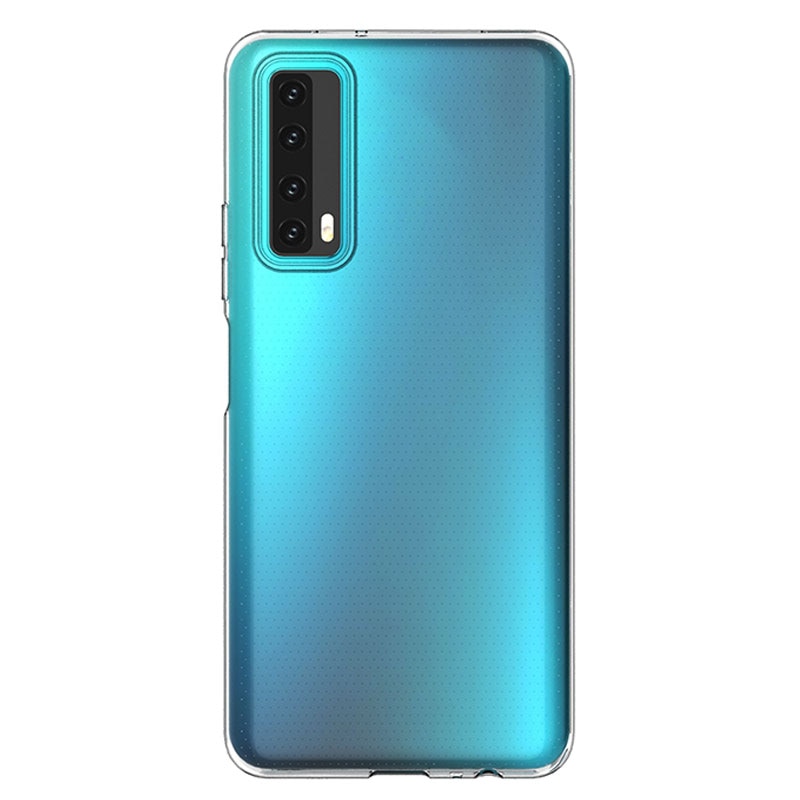Husa compatibila Huawei P Smart 2021 - silicon ultraslim clear, Transparenta - iShield®