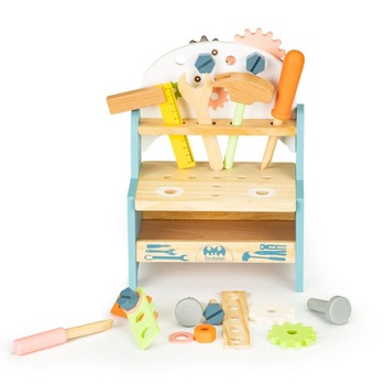 Masa de scule lemn pentru copii, atelier care dezvolta imaginatia si creativitatea copilului, 29x21x15cm Masa de scule lemn pentru copii, atelier care dezvolta imaginatia si creativitatea copilului, 29x21x15cm