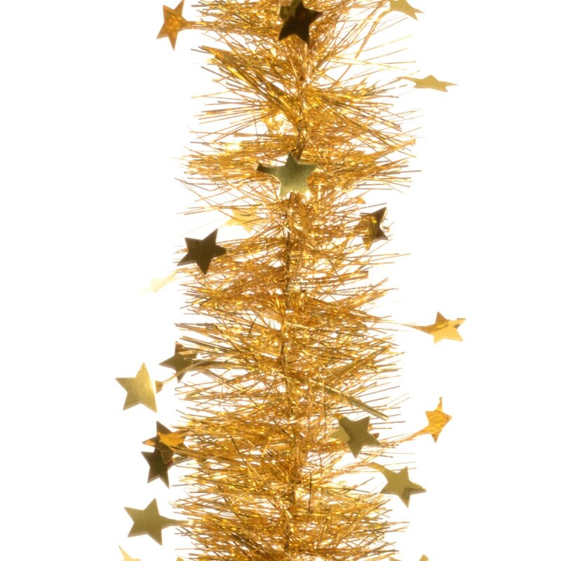 Beteala cu stele 75mm aurie