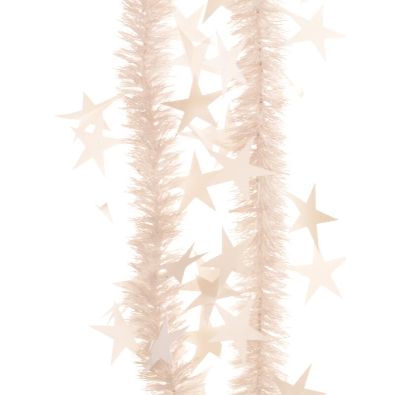 Beteala alba six-ply cu stele mari 30 mm