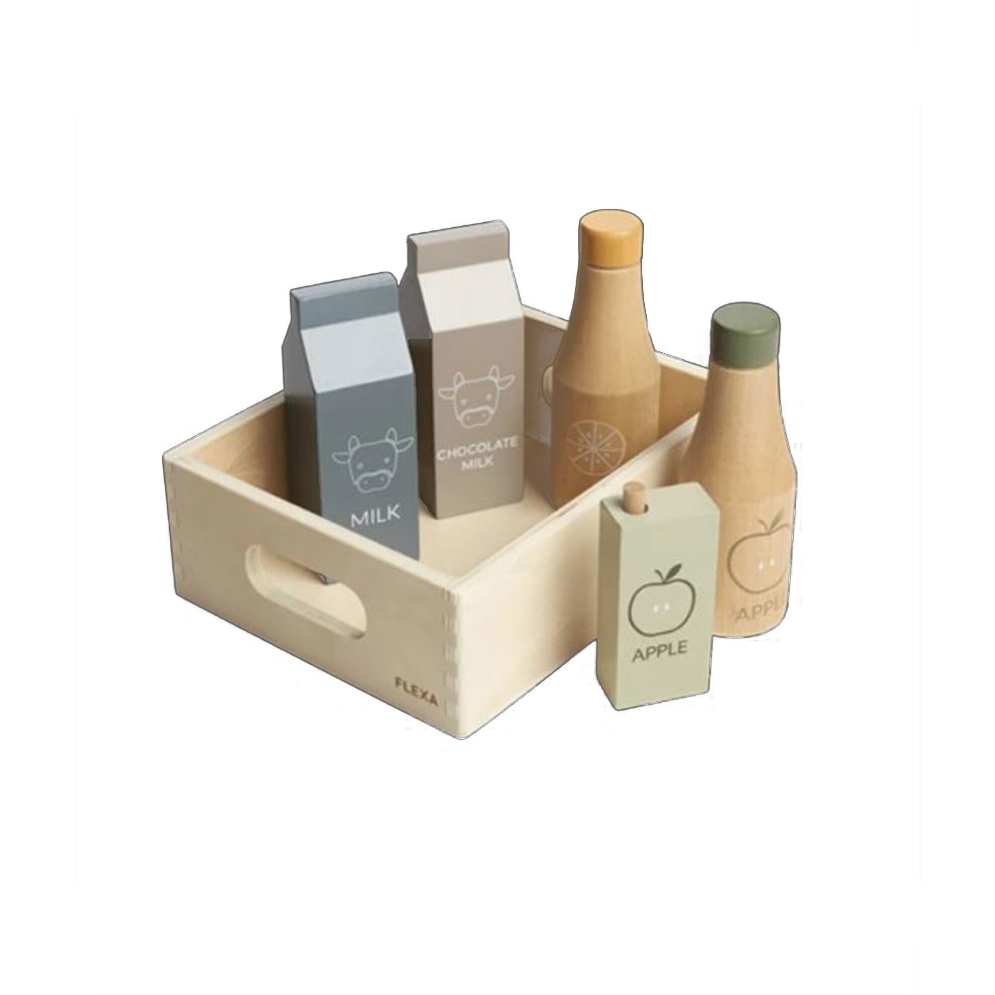 Set 6 jucarii bacanie, Flexa, lemn