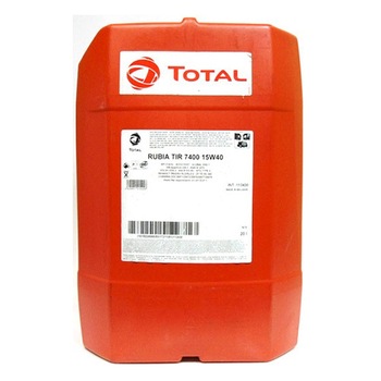Ulei motor, Total, RUBIA TIR 7400 15W40, 20 l Ulei motor, Total, RUBIA TIR 7400 15W40, 20 l