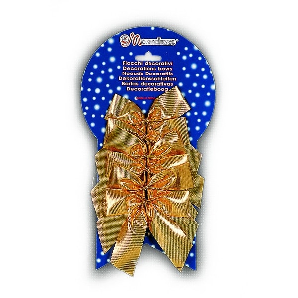 Set 6 fundite aurii 9X9cm