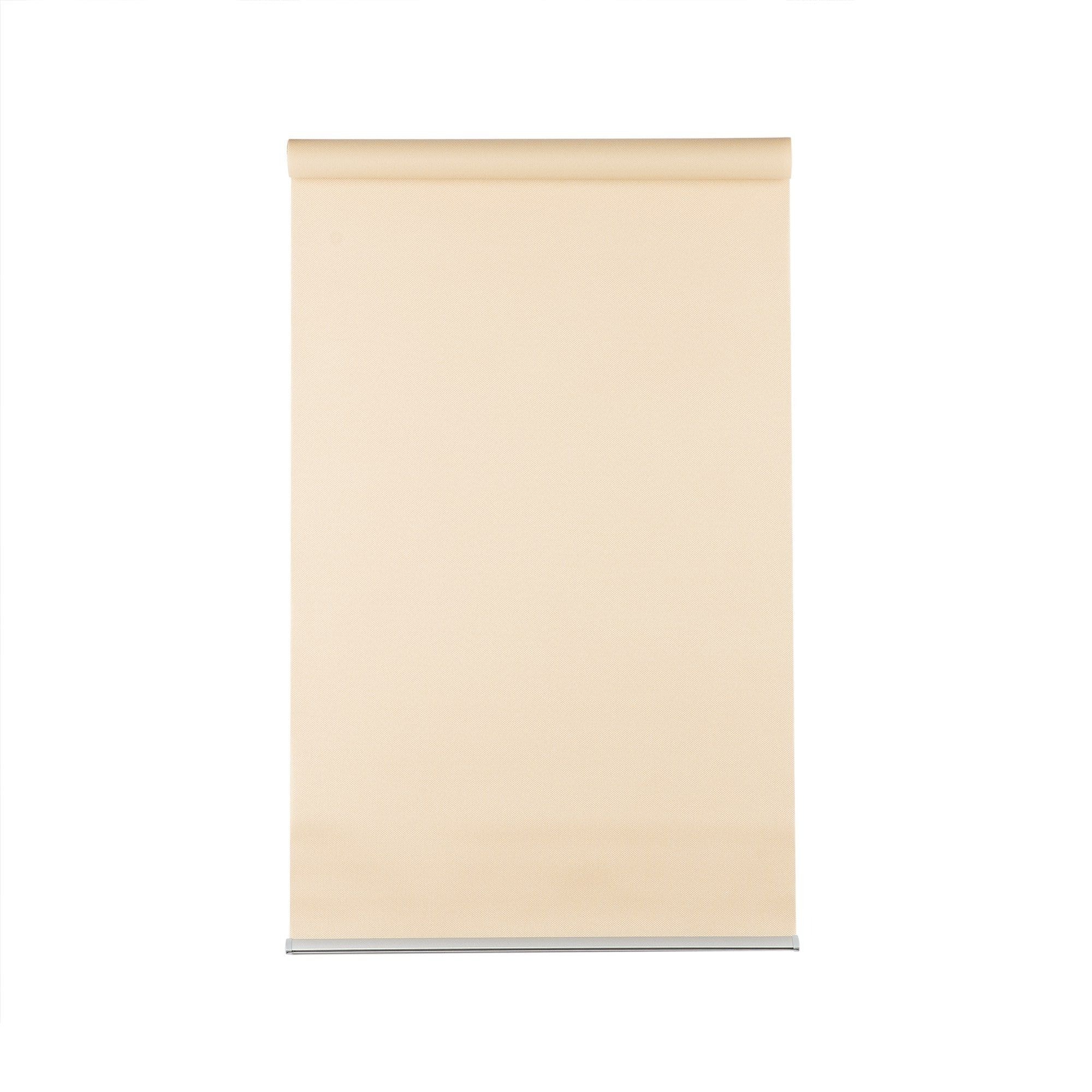 Rulou translucid,model simplist,de culoare bej,dimensiunea 43x160 cm