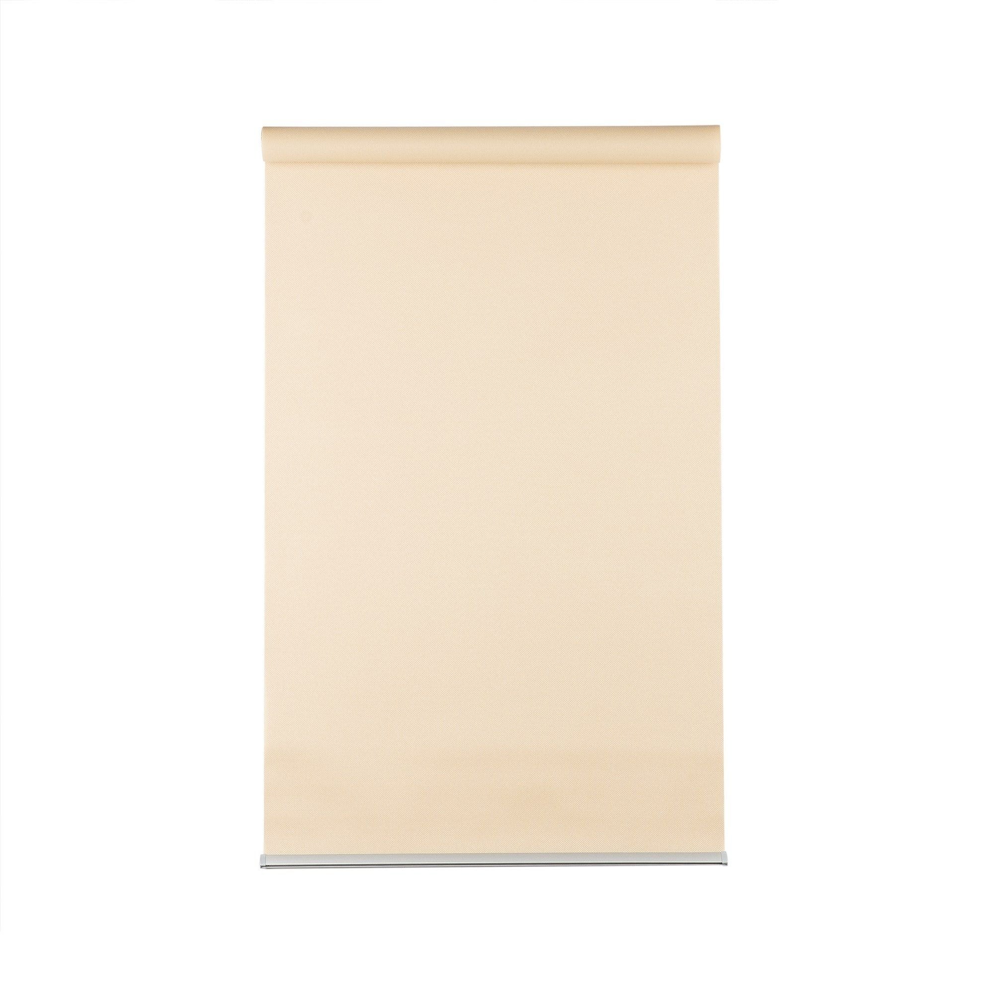 Rulou translucid,model simplist,de culoare bej,dimensiunea 120x160 cm