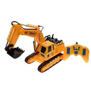 Excavator de jucarie cu telecomanda, baterii reincarcabile, functii complete - 8896B Excavator de jucarie cu telecomanda, baterii reincarcabile, functii complete - 8896B