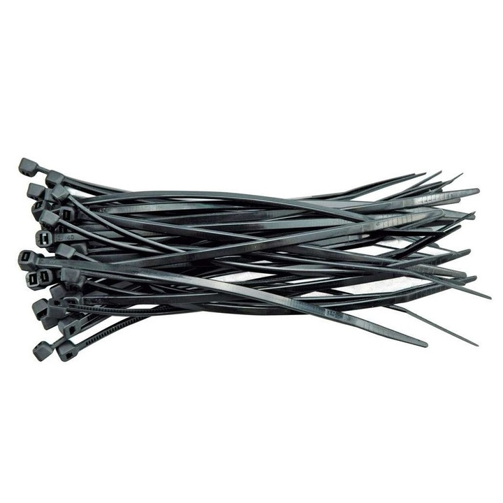 Vorel 73896 Gyorskötöző készlet, 370x4,8, nylon, 100 db