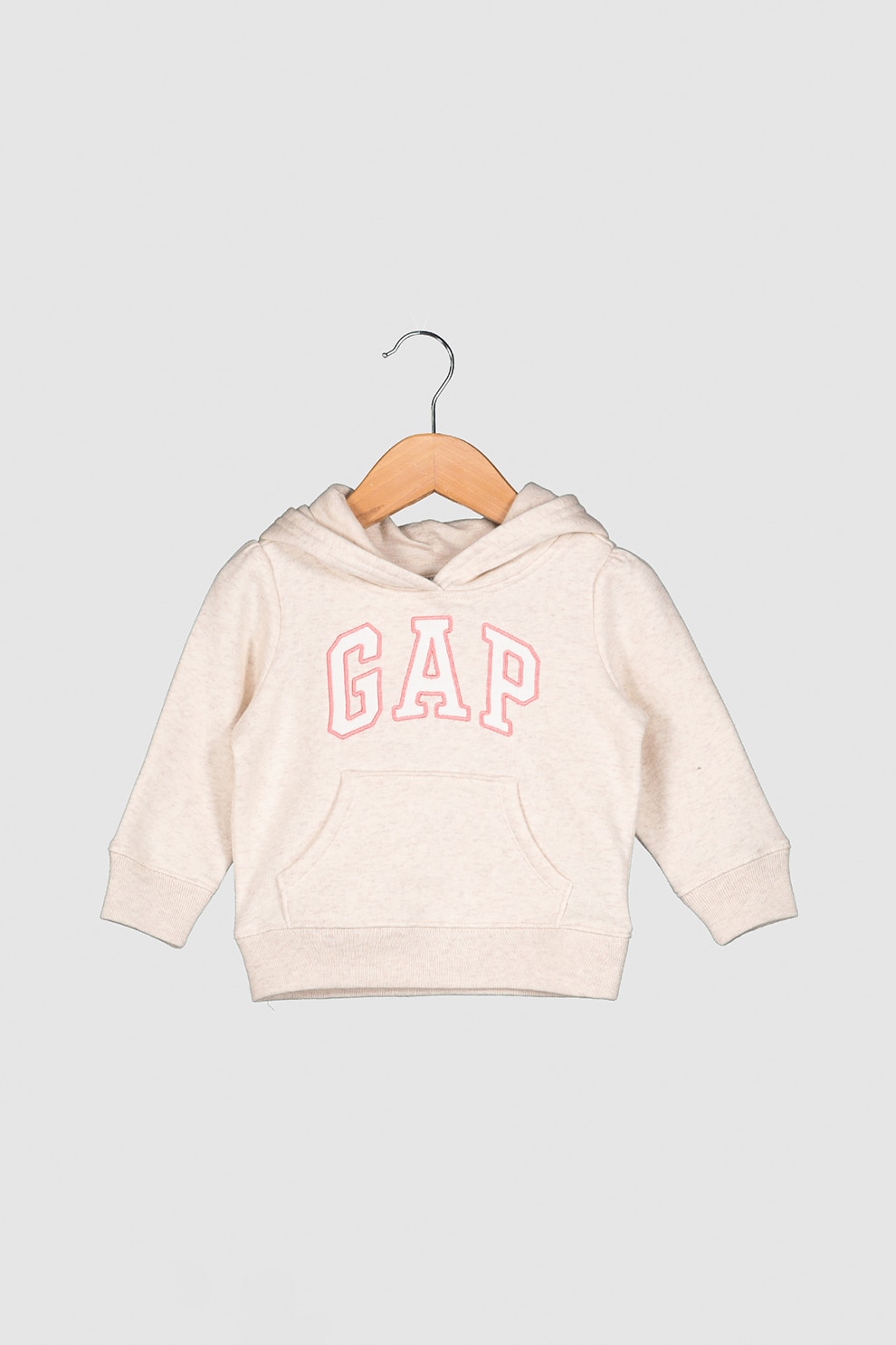 GAP, Hanorac cu buzunar kangaroo, Maro nisip/Roz