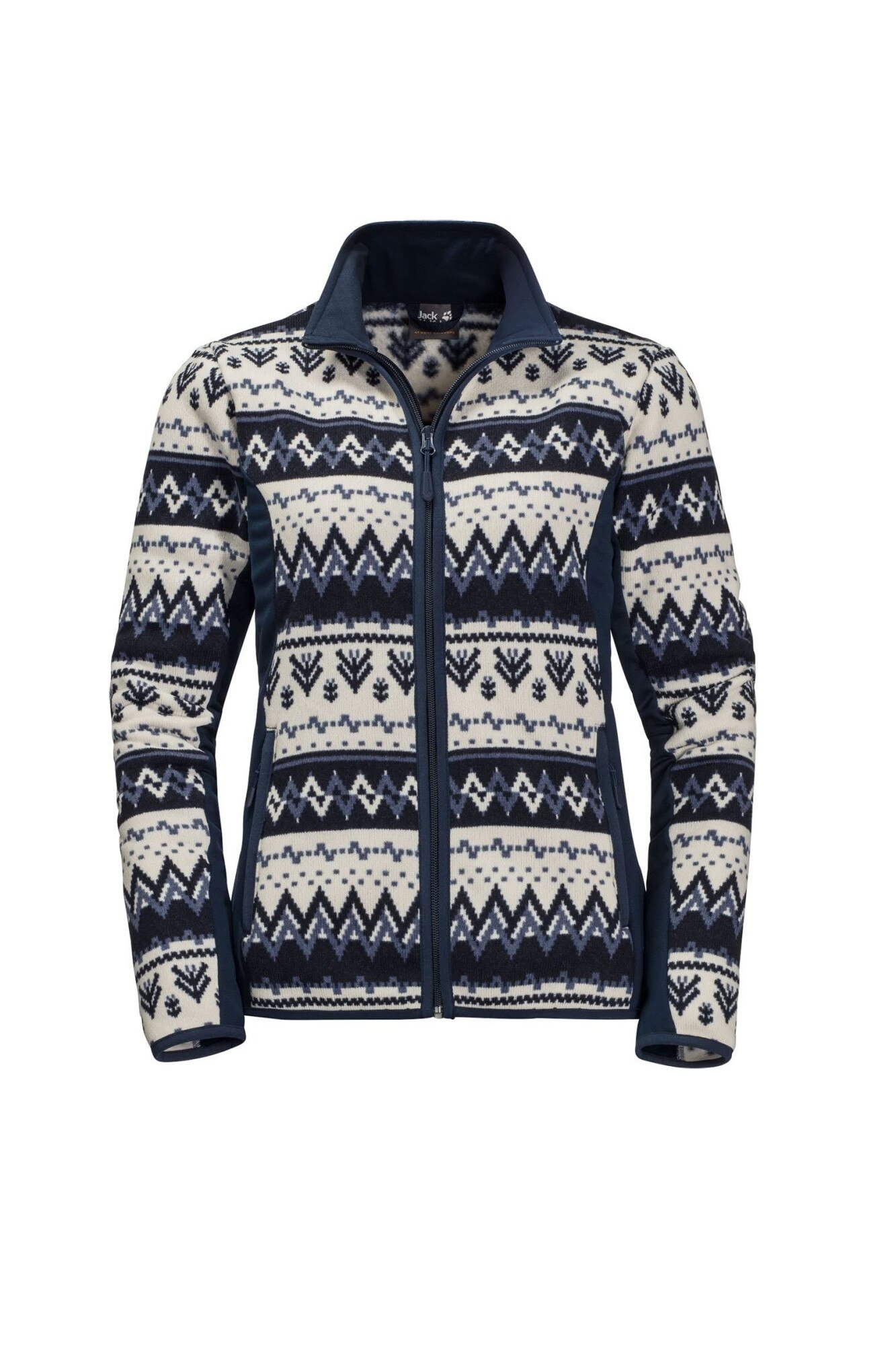 Jacheta, Jack Wolfskin, Alb/Albastru, XS