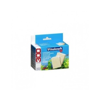 Set 2x burete filtrant pentru acvariu Vitakraft 300 Galben Set 2x burete filtrant pentru acvariu Vitakraft 300 Galben