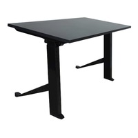 Birou Gaming A2Y Black - reglabil electric pe inaltime maxim 114 cm, viteza 30 mm/sec, blat Negru 137x67 cm grosime 2.5 cm, 1 motor silentios, 80 KG uploading, panou 4 memory cu led