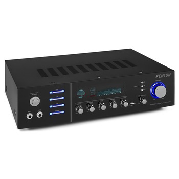 Amplificator Surround Hi-Fi, 5 canale, 2x100W, Bluetooth/USB, Fenton AV320BT Amplificator Surround Hi-Fi, 5 canale, 2x100W, Bluetooth/USB, Fenton AV320BT