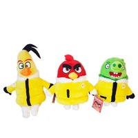 set 3 x jucarie plus 23 cm angry birds movie  red chuck pig multicolor imagen 12_0_
0