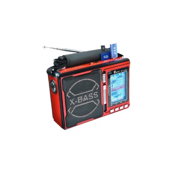 Radio Portabil Soundvox FP-1338U, cu Panou Solar, Lanterna si Bec, Benzi FM/AM/SW1-8, Cititor Carduri si Slot USB Radio Portabil Soundvox FP-1338U, cu Panou Solar, Lanterna si Bec, Benzi FM/AM/SW1-8, Cititor Carduri si Slot USB