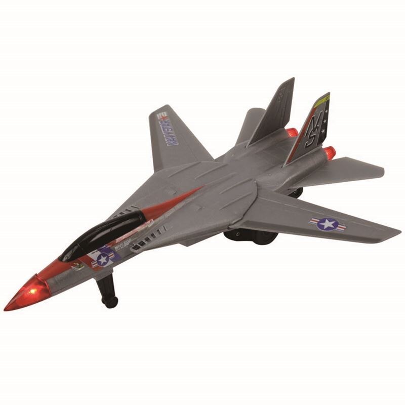 Avion militar,tip USA ARMY,cu baterii,lumini si sunete,pentru copii