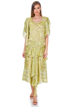 Rochie nude/fistic, voal, Liza Panait, BT-42 Rochie nude/fistic, voal, Liza Panait, BT-42