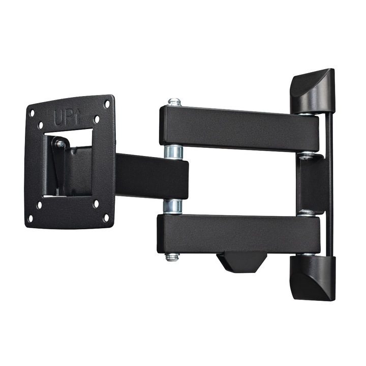 Стенна стойка за TV Hama 118112, Регулируема, 10"-26", Черен