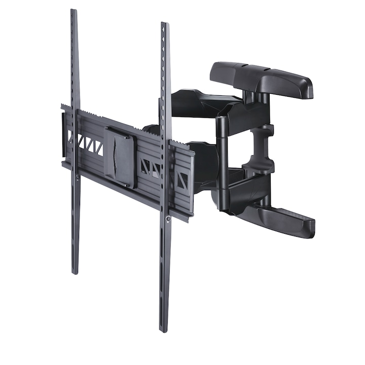 Стенна стойка за TV Hama 116225, Регулируема, 47"-90", Черен