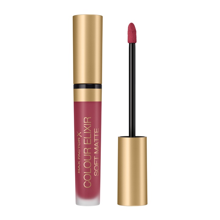 Ruj lichid Max Factor Colour Elixir Soft Matte 035 Faded red, 4 ml