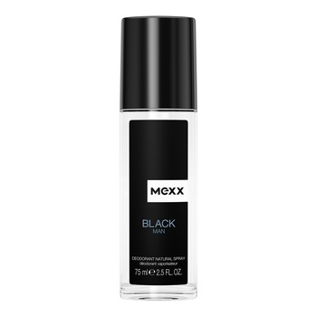 Deodorant natural spray Mexx Black Man, Barbati, 75 ml Deodorant natural spray Mexx Black Man, Barbati, 75 ml