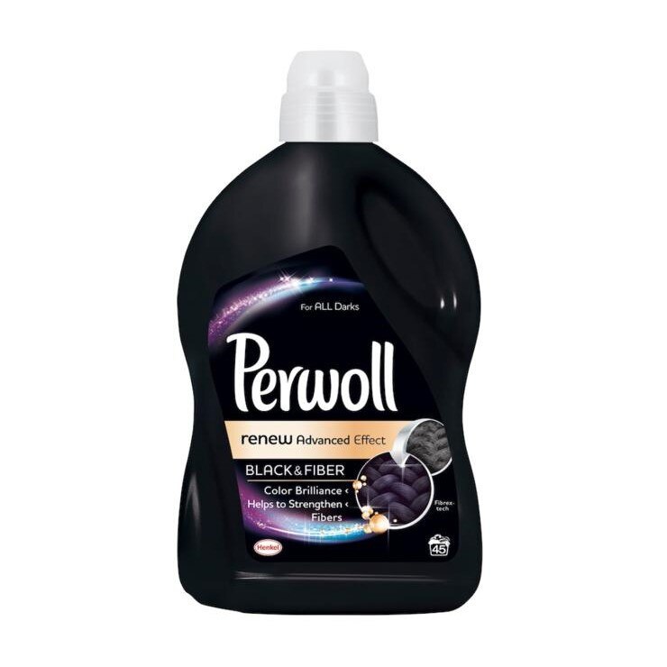 Detergent rufe negre automat, Perwoll, 2,7l