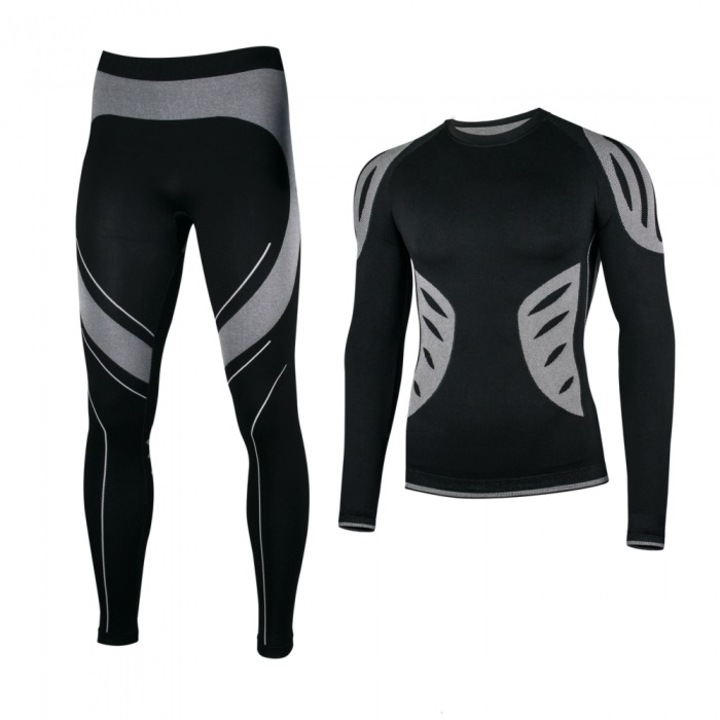Термо комплект Блуза и клин Art Mas, Active KPL Black, Размер XXXL