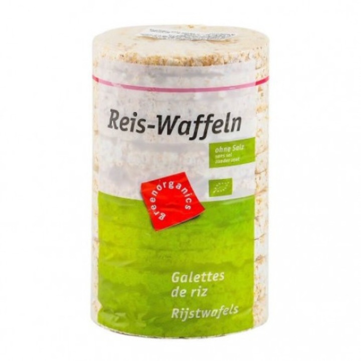 Rondele de orez fara sare eco 100g