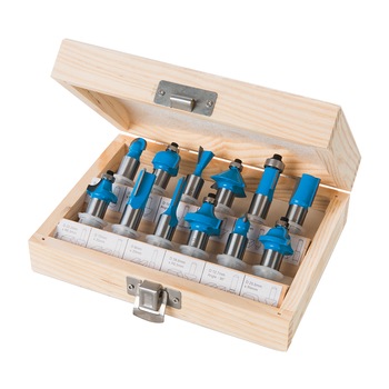 Set 12 freze lemn, prindere 12mm, Silverline Set 12 freze lemn, prindere 12mm, Silverline