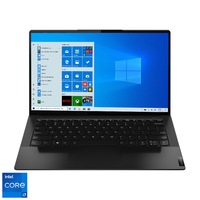Laptop ultraportabil Lenovo Yoga Slim 9 14ITL5 cu procesor Intel Core i7-1165G7 pana la 4.70, 14", UHD, Touch, 16GB, 1TB SSD, Intel Iris Xe Graphics, Windows 10 Home, Shadow Black