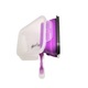 Caserola pliabila silicon Clip&Close cu lingura furculita, Style4Cosy, lungime 21,5 cm, Purple